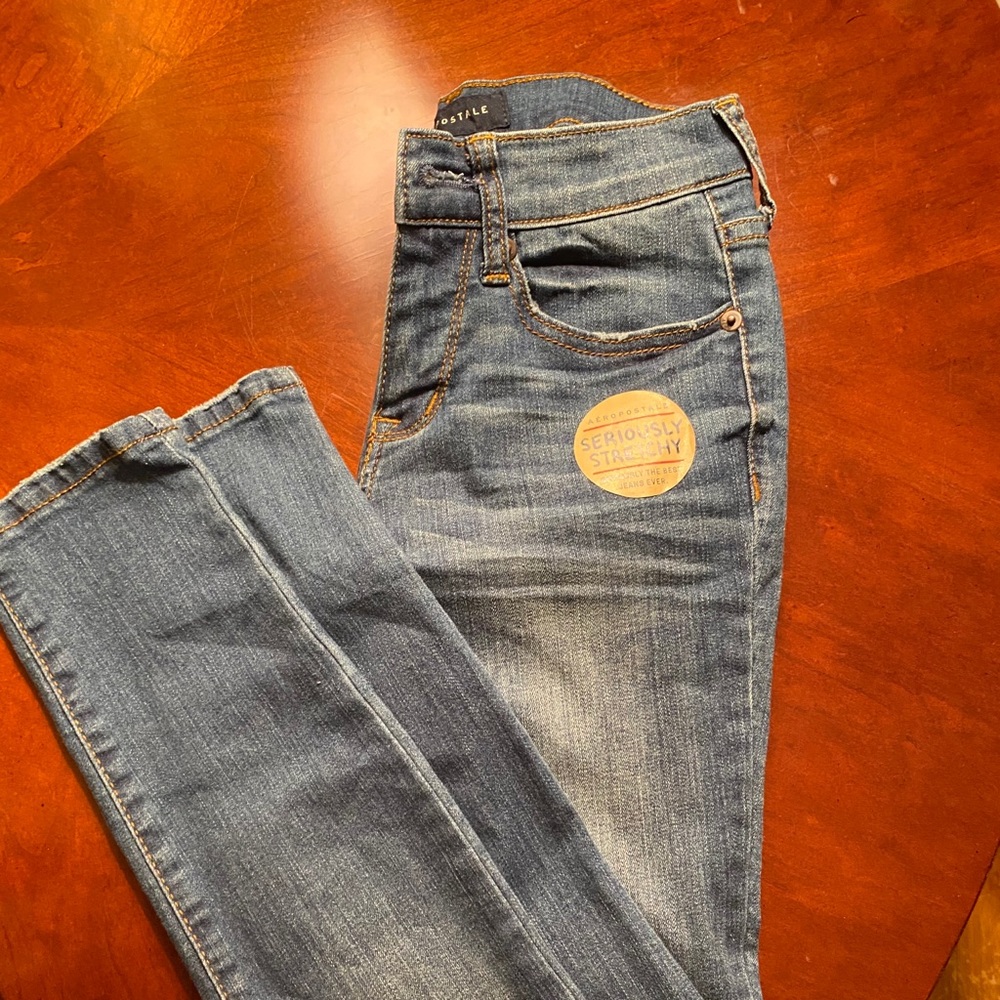 NEVER WORN 000 stretchy jeans